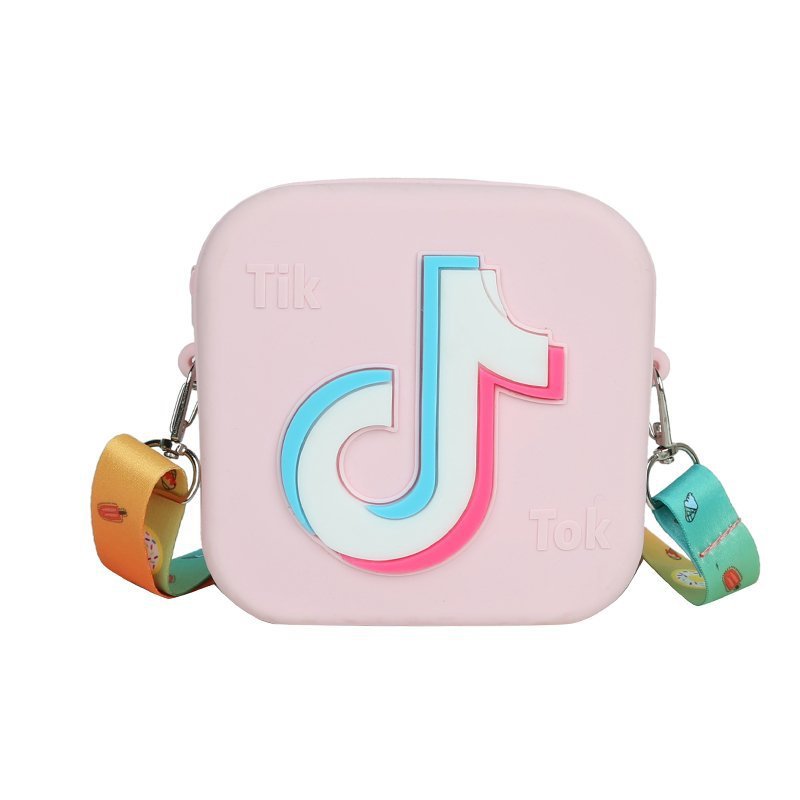 waterproof tik tok silicone princess purse mini cartoon cute handbags little girl purses kid jelly bag