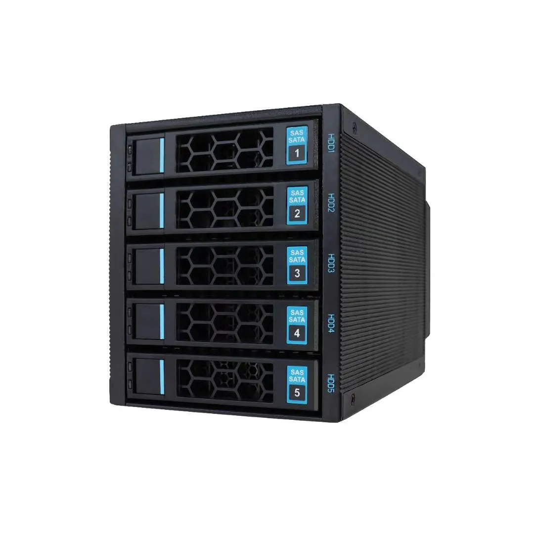 Корпус для хранения данных Nas 3-5, модуль с обратной планой для замены 3 cd-rom на 5 Hdd в шасси/в качестве корпуса для хранения HDD