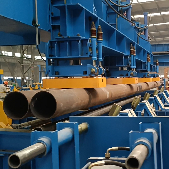 Truss steel pipes automatic handling system used electric control permanent lifting magnet