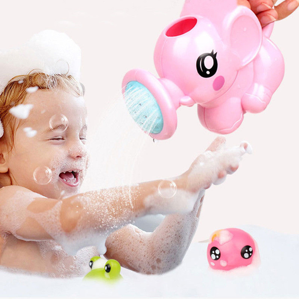 Милые детские игрушки для ванной, животные для душа, Детская водная ванна, игрушка для ванной, подарки, слон, душ, кавайные декоративные украшения