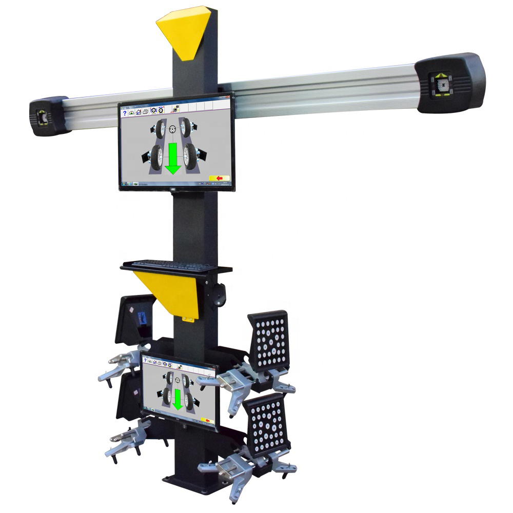 Fixed Camera beam and Cabinet 3D Wheel Alignment