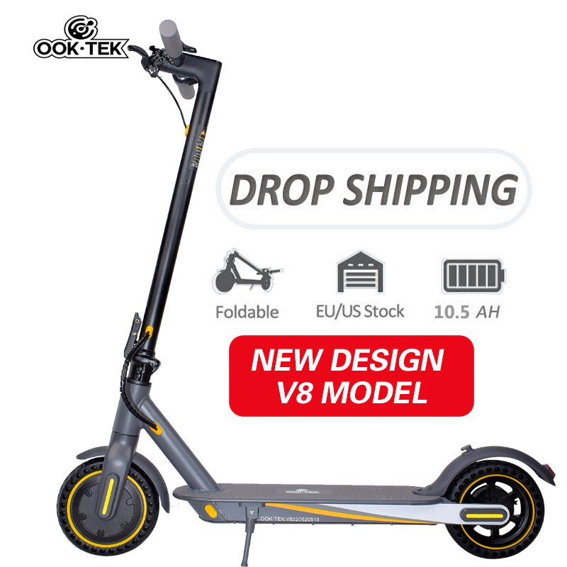 OOK-TEK высокая производительность 2-колесный скутер ЕС и США склад Patinete Electrico раза E скутер складной электрический скутер для взрослых