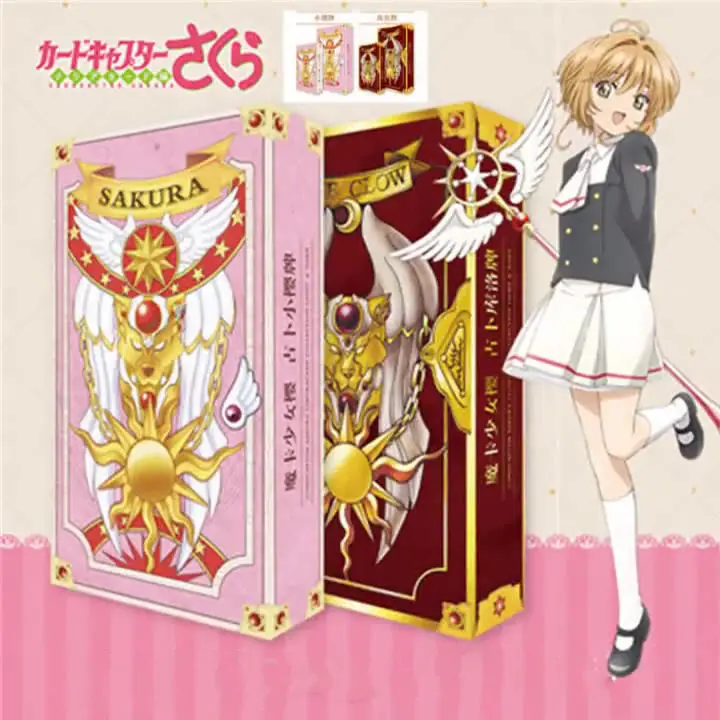 Collect New Comic Edition Cardcaptor Sakura Clow Card Full Set Classic Gift Anime Tarot Card For Gift