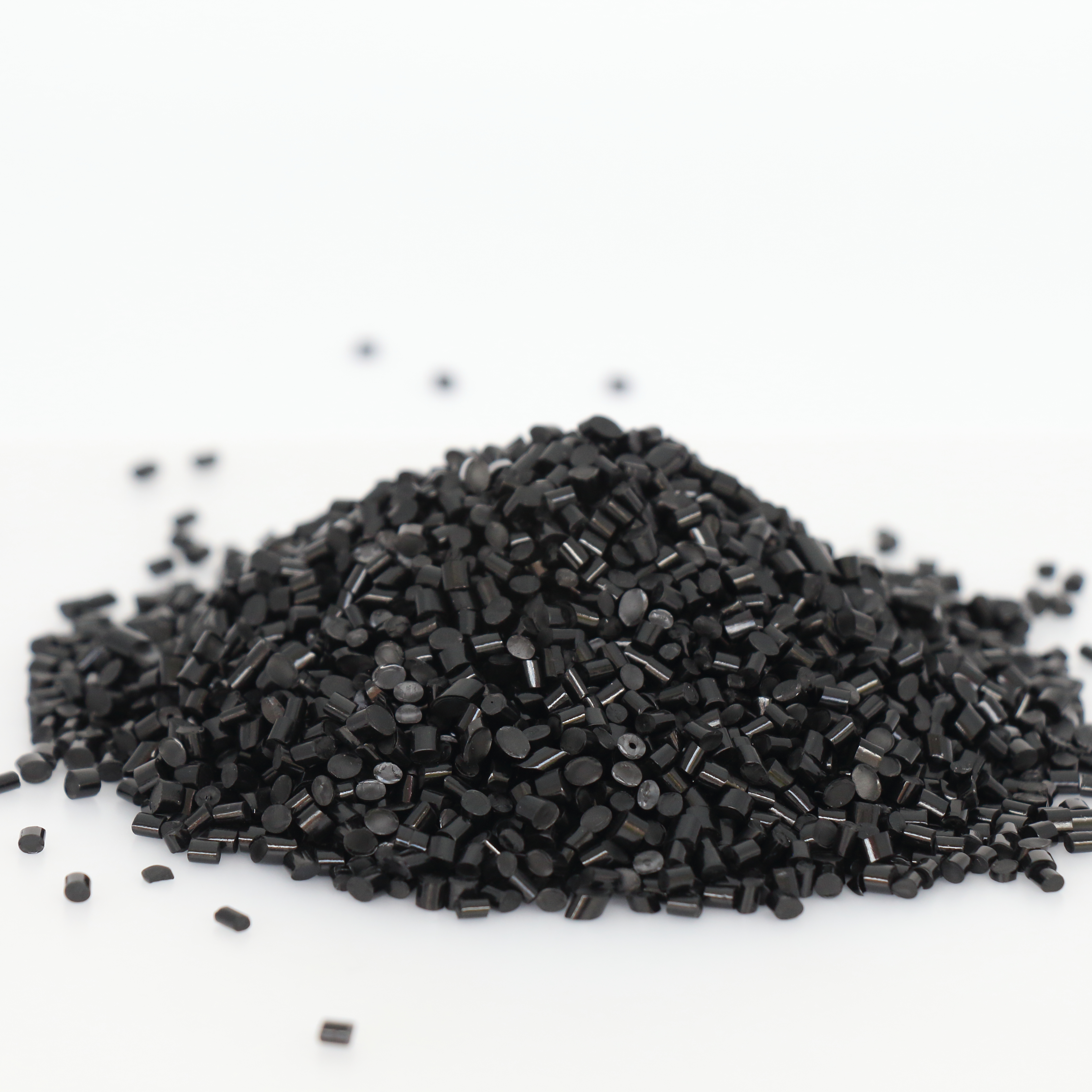 GRS certification recycled plastic PCR transparent RABS plastic particles raw materials with high quality
