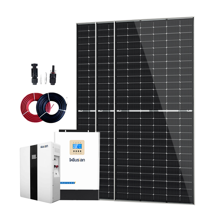 1000kw solar panels with batteries off the grid system