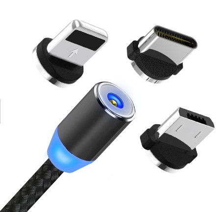 Недорогой Магнитный зарядный кабель 3 в 1, Usb-кабель, оптовая продажа, Магнитный зарядный Usb-кабель для быстрой зарядки