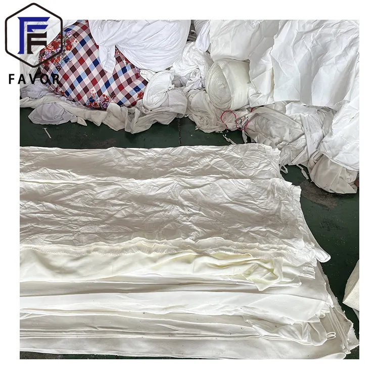 Cotton Cleaning Rags High Quality 3555cm 10kg Bales Industrial Dark Color T Shirt Mixed Color Rags
