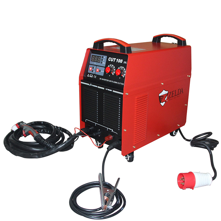 Hot sale plasma cutter 100amp three phase igbt air plasma cutter ZELDA OEM manual plasma cutter