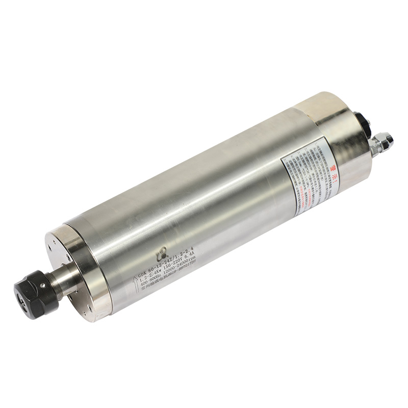 GDK80-12-24Z/1.2-2.4 metal drilling spindle motor HQD spindle motor for cnc router 80mm 2.2KW
