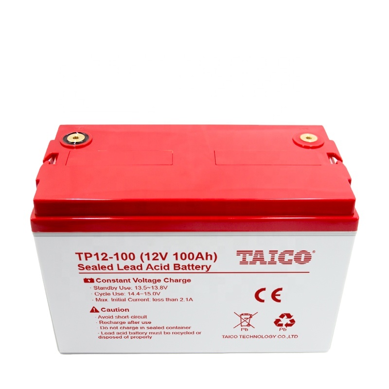 Гелевая батарея TAICO 12 В Agm 100 Ач 120 Ач Ritar, Высококачественная солнечная батарея 12 В