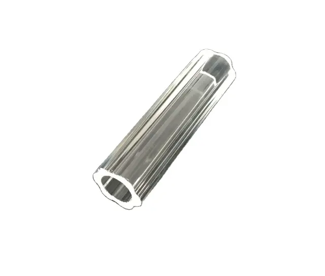 Wholesale special shape flat glass tube glass rod(C265)