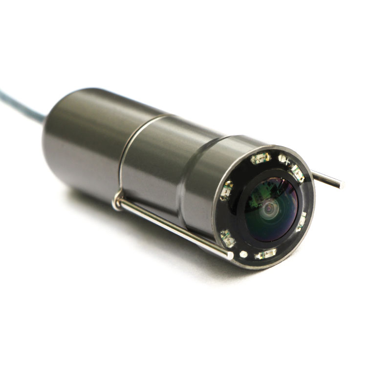Мини HD аналоговая подводная мини-камера 1200TVL 0,0001lux 2 МП маленькая подводная рыболовная камера (220 градусов/6 шт. IR940nm лампа/IP68)