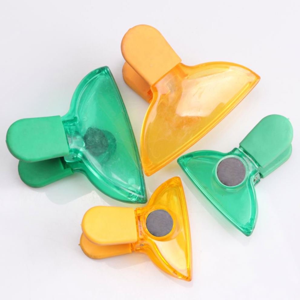 small size Refrigerator Fridge Magnet Magnetic Hanging Hook Note Snack Clip