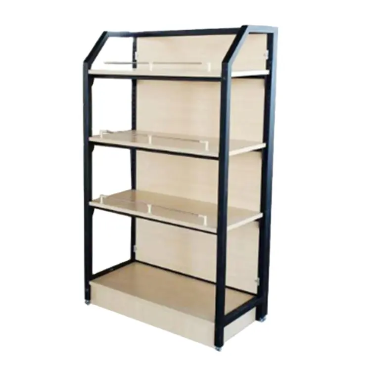 Heavy Duty Steel Wood Shelf And Display Case Shelve Furniture Rack
