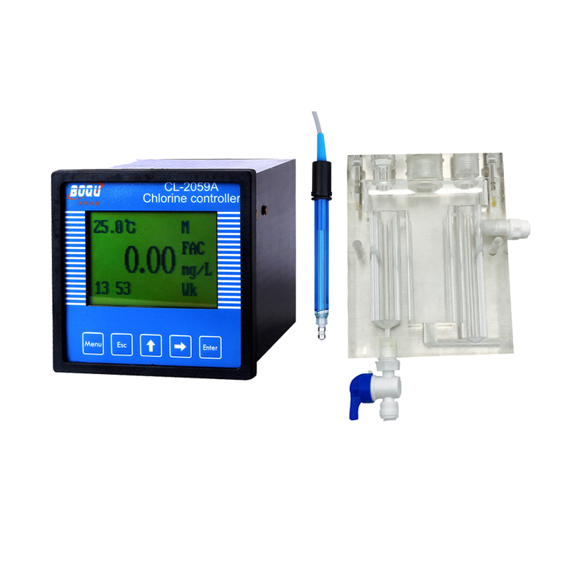 BOQU CL-2059A RS485 for Drinking water/Water treatment online water Residual chlorine meter/ analyzer