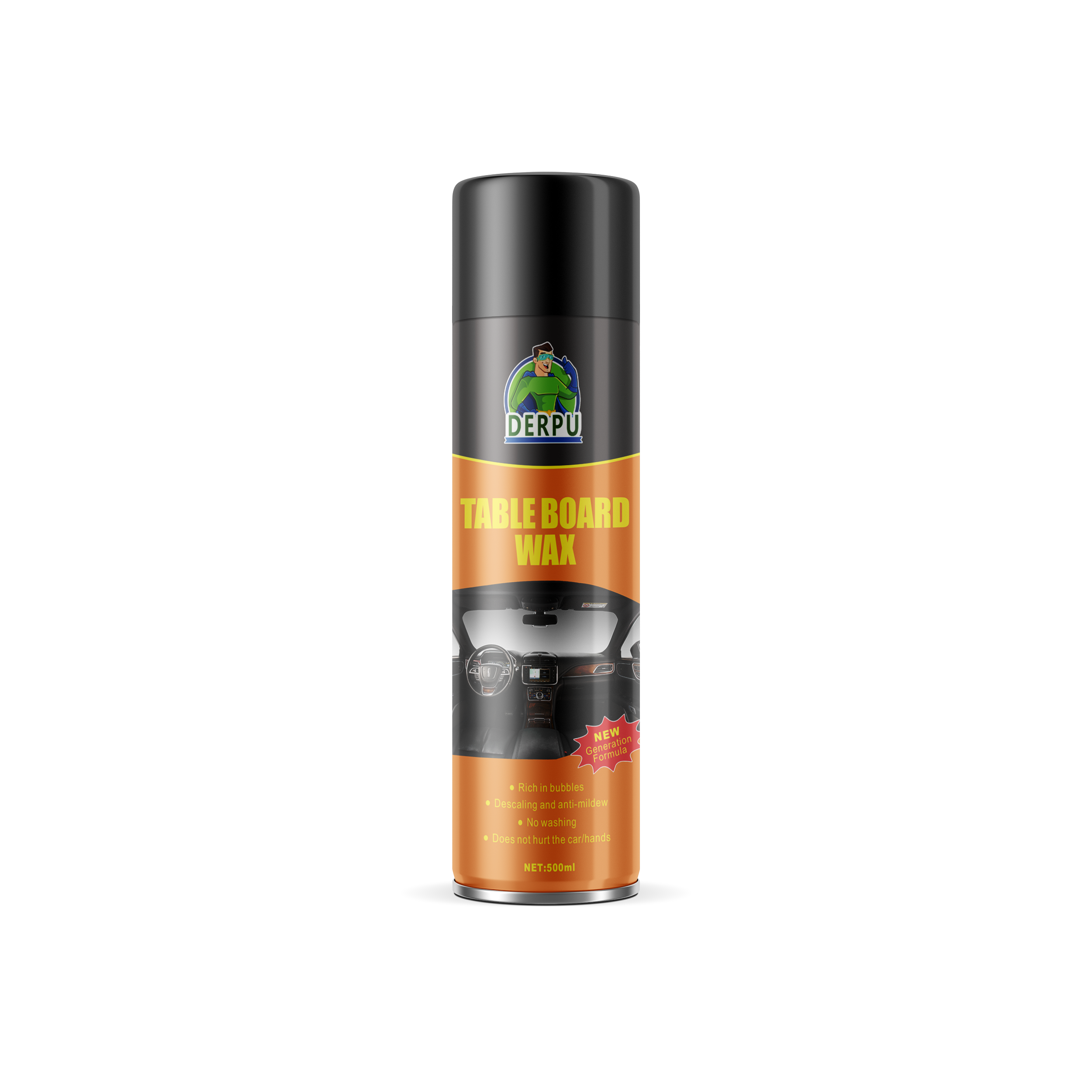 500ML Car Dashboard Polish Wax Spray Car Polish Spray