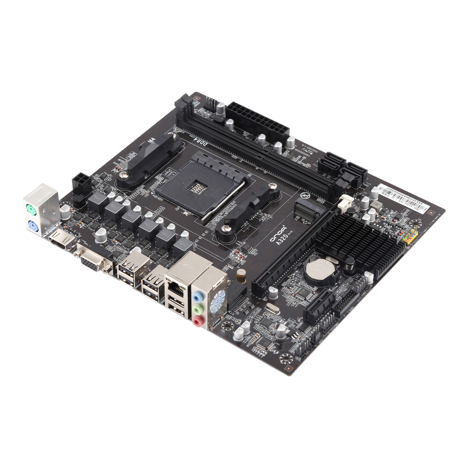 A320 AM4 Motherboard Support Dual DDR4 Memory with USB3.0 and M.2 Connector