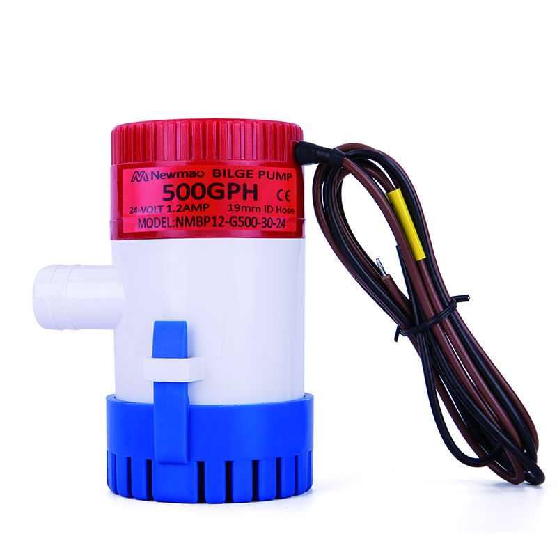 Newmao 24v 500GPH судовой откачивающий насос с Поплавковым выключателем