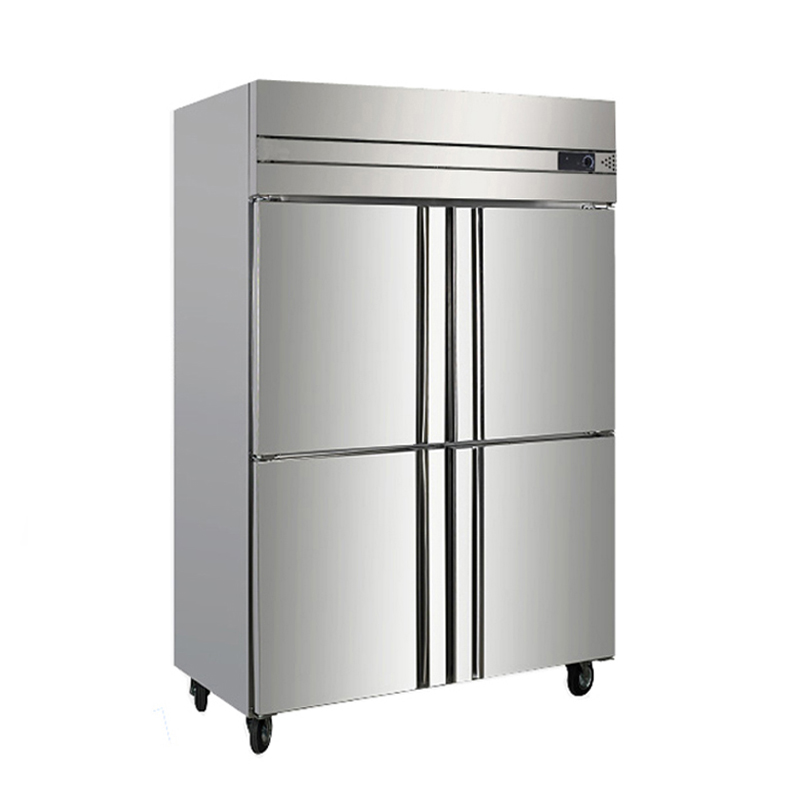 Other Refrigerators Cake Storage Freezer , Kitchen Equipment Air Cooling Vegetables Refrigerator With 4 Door
