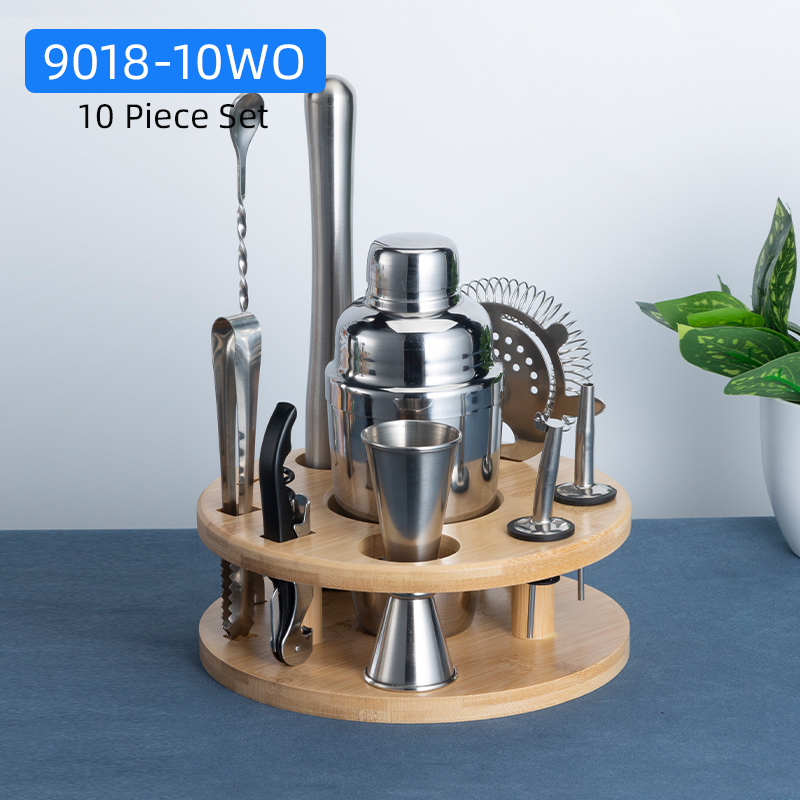 Hot sale bar tool accessories stainless steel bartender kit set kit de bartender for cocktail and club