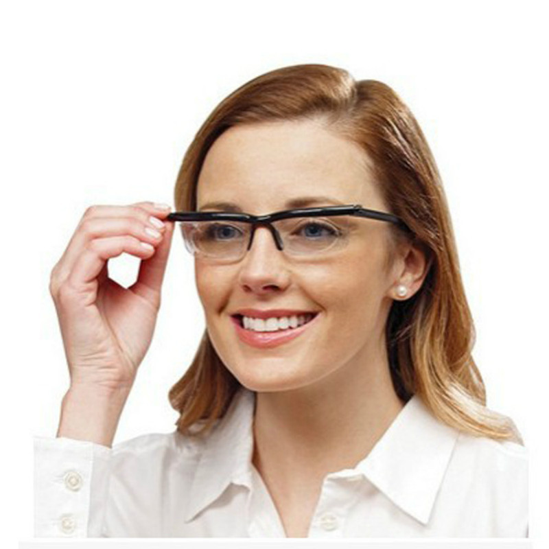 Focusing Lenses Pc Reading Myopia Optical Glasses Variable Vision Strength Men Women Glasses Correction Glasses