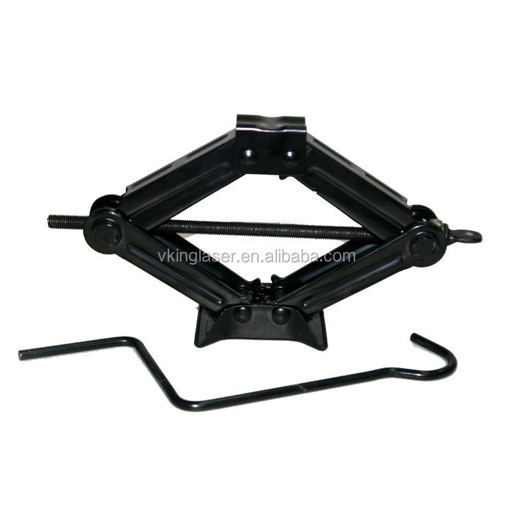 Amazon hot selling new Cost-effective 2Tons Foldable Car Jack Hand-operated Horizontal Type 2 Tons Car Jack Car Tire Repair Tool