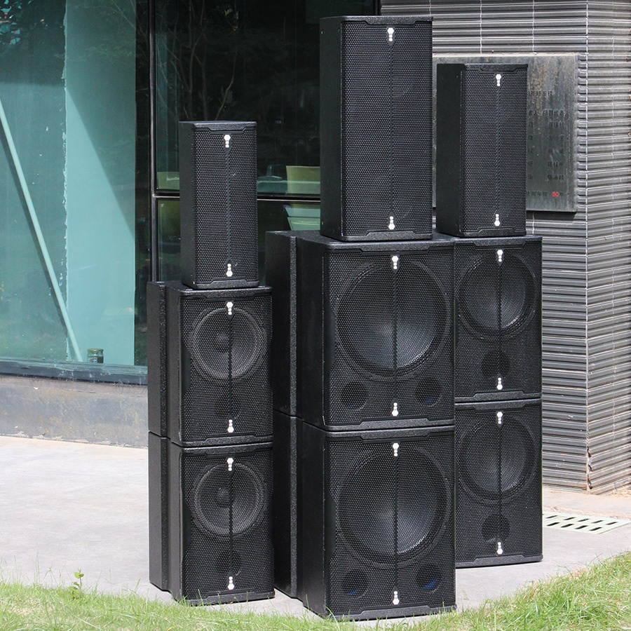 Смею высокого качества для свадьбы или вечеринки 2x6 "2 х 8" 2x10 "динамик звуковая система Комплект для mid большая для мероприятий на открытом воздухе