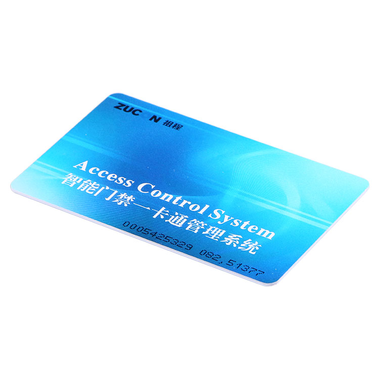 Бесконтактная карта контроля доступа ZUCON em4200 tk4100 chip pvc smart blank, 125 кГц, оптовая продажа