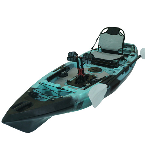 Professionally Designed Abrasion Resistant Sea Water Blue Pedal Kayak