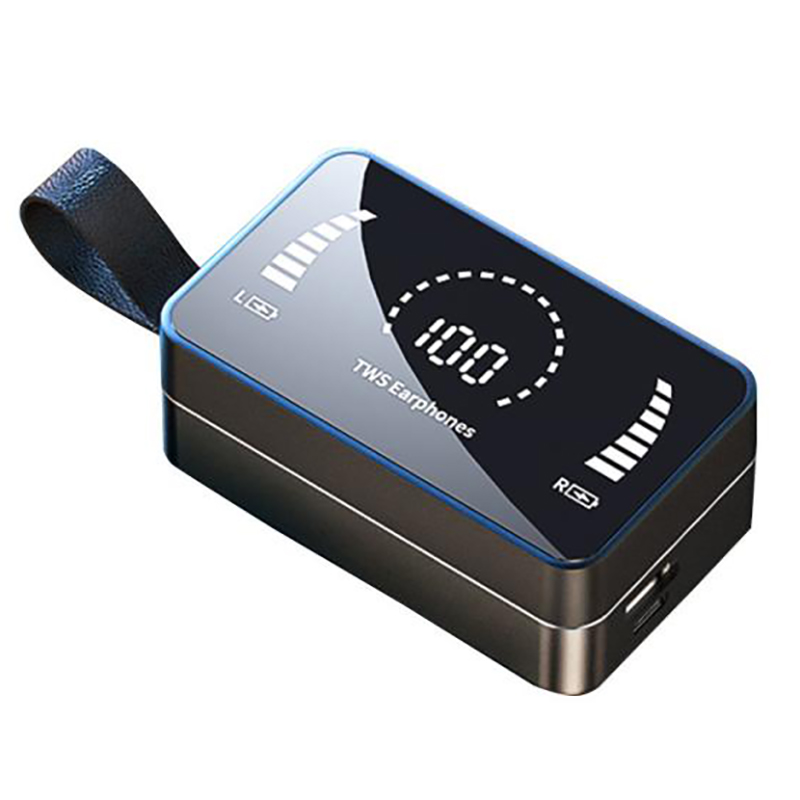H3 3500mAh беспроводные TWS сенсорное управление IPx7 водонепроницаемые наушники гарнитура наушники с зеркалом ЧПУ дисплей
