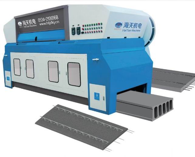 Precast concrete wall board .floor slab forming machine /prefab WALL PANEL MACHINE