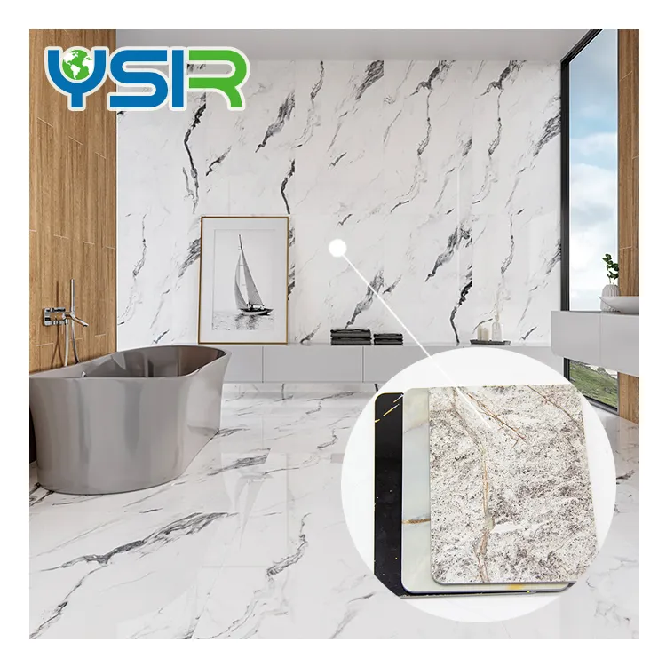 1220*2440mm Pvc Marble Interior Uv Board pvc board uv marble sheet