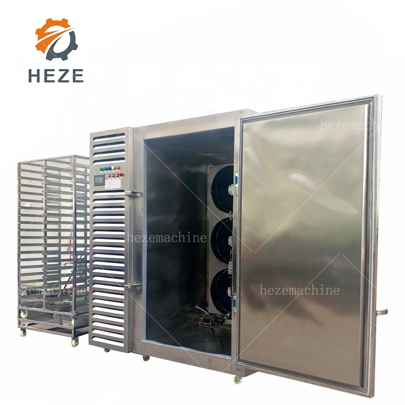 Iqf Freezing Tunnel Low Deep Freezer Commercial Upright Blast Chillers And Shock Freezers