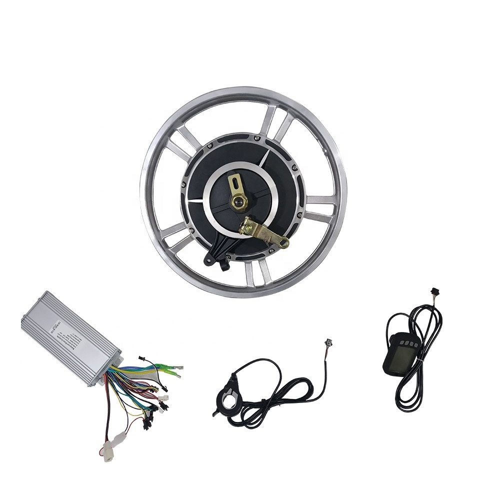 18 дюймов 48V 1000W безщеточный мотор для центрального движения Conversion Kit с барабанным тормозом для электрического велосипеда