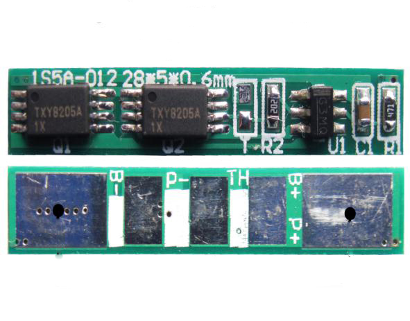 Различные цвета 1S bms pcb pcm 3,7 V литий-ионный аккумулятор bms и 3,2 V LiFePO4 BMS