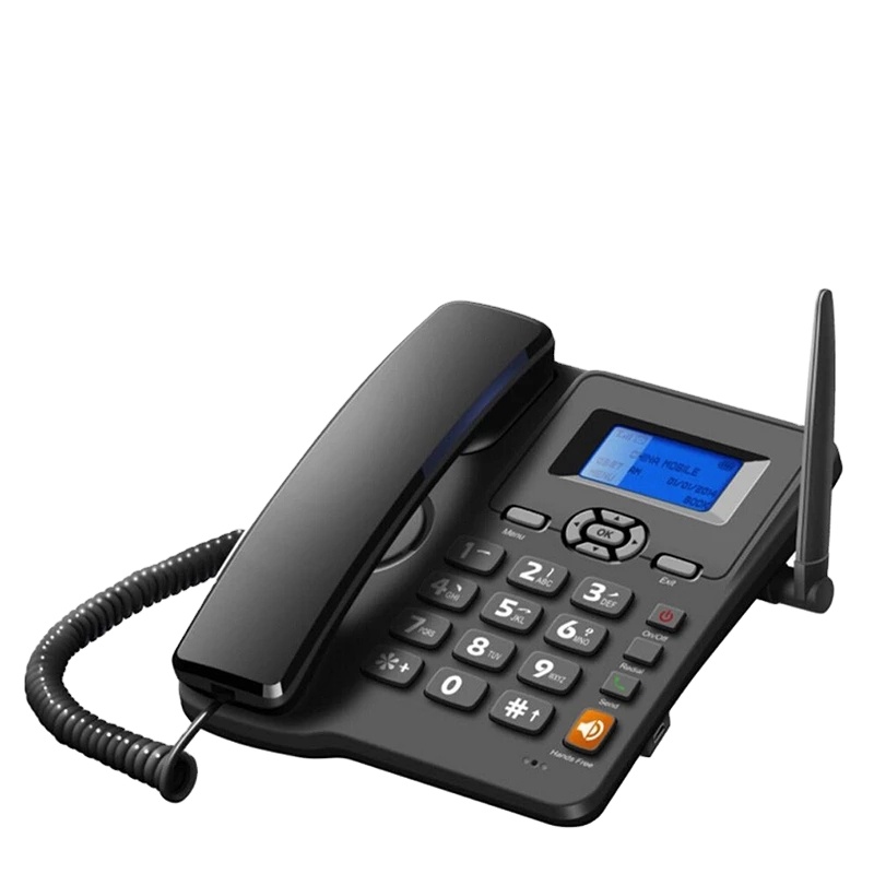 2 Sim-карты 2G GSM фиксированный беспроводной телефон FWP Lansline телефон PSTN SMS вызов вход/выход костюм телефонная сигнализация Настольный фиксированный телефон