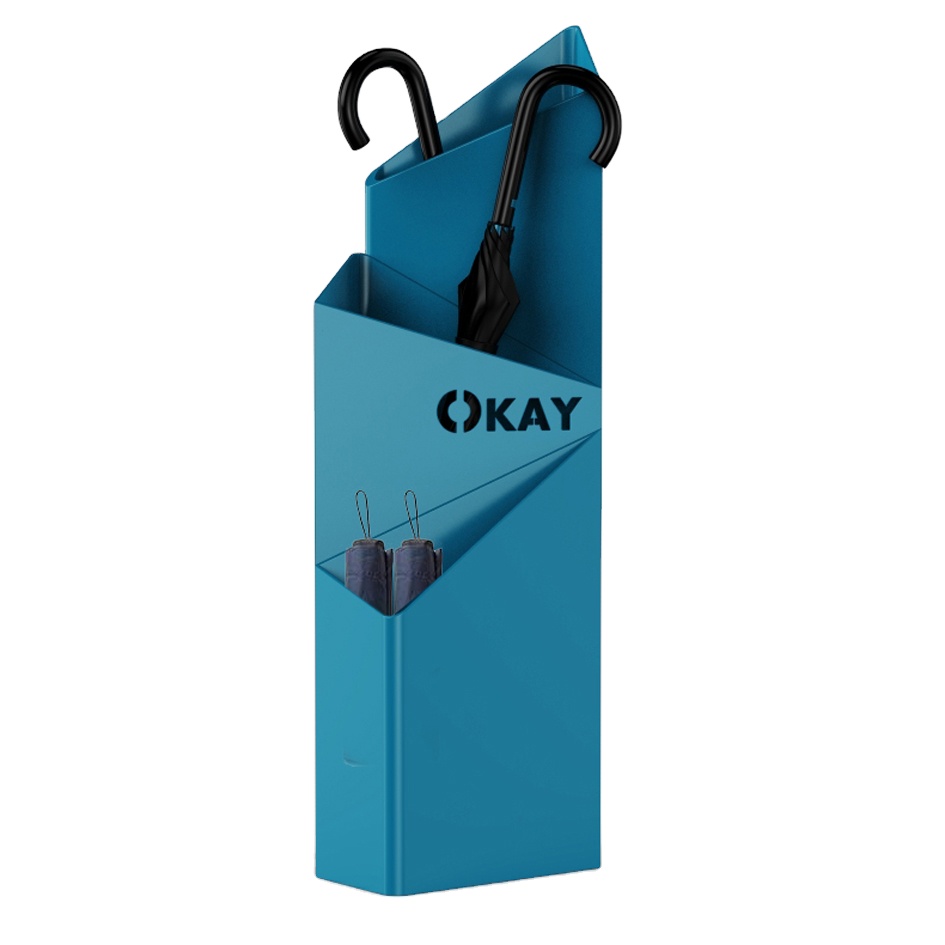 NEX Umbrella Stand, Free Standing Umbrella Holder Rack with Drip Tray for Home, Entryway, Office