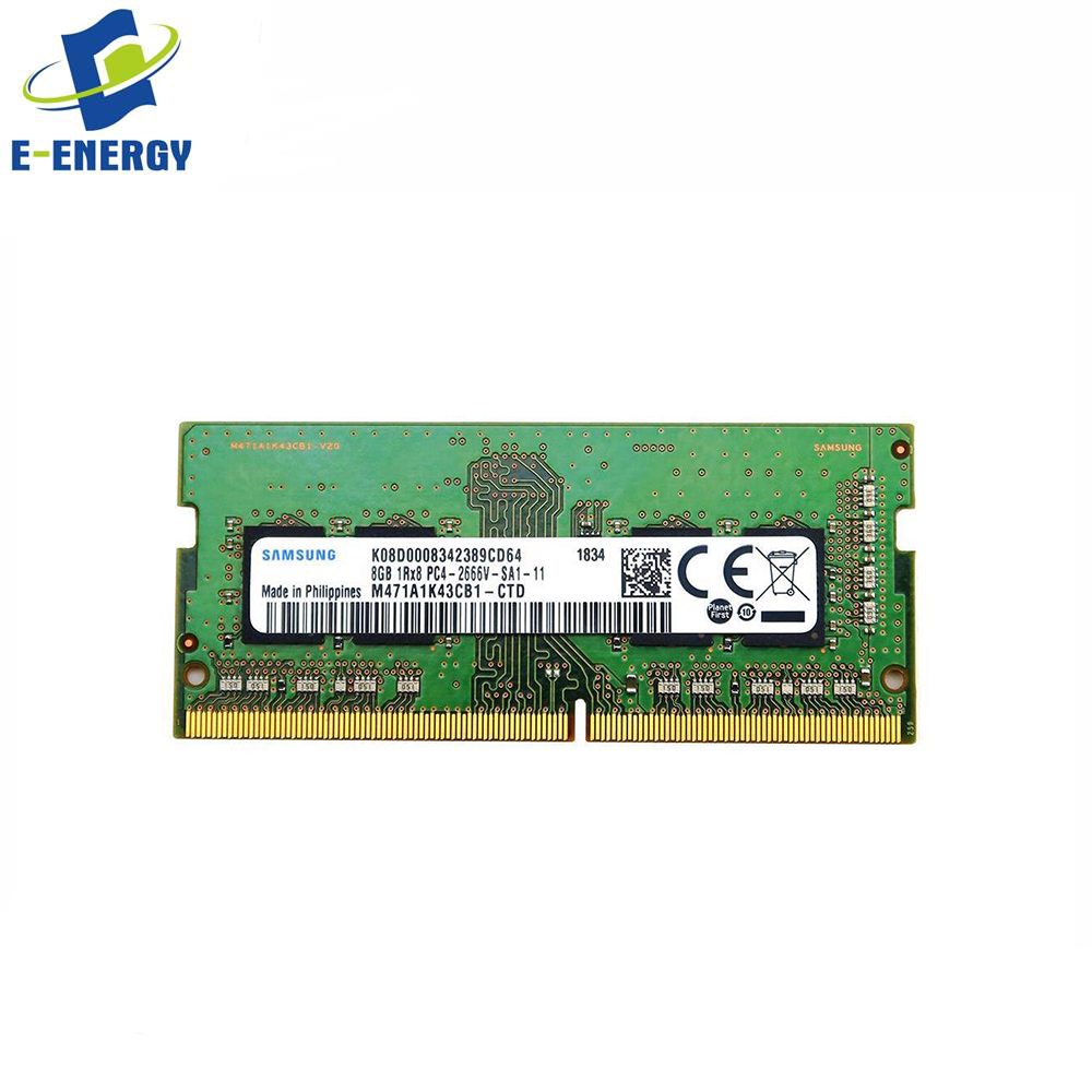 Ноутбук оперативной памяти SODIMM M471A1K43CB1-CTD 8 Гб DDR4 2666 МГц 260-контактный SODIMM 1,2 в памяти ноутбука