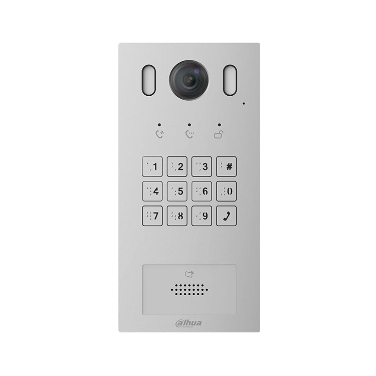 Вилла Открытый станции VTO3221E-P сетевой видеорегистратор Dahua 2MP белый механизмом открывания двери IP видео домофон система видео домофона