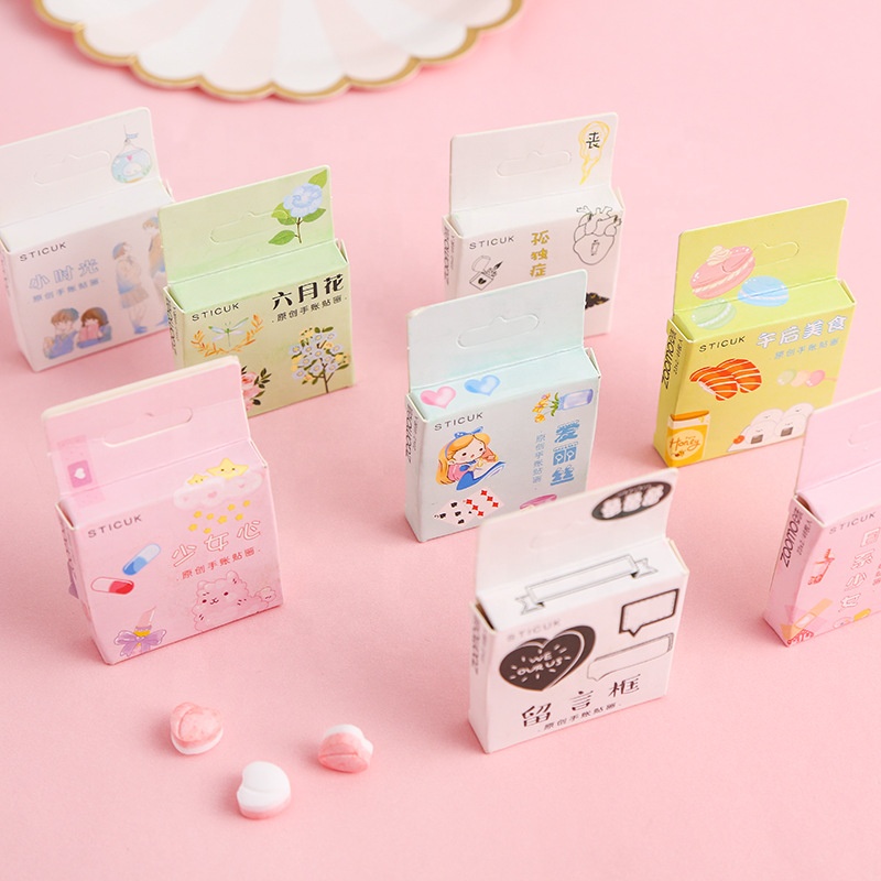 40 шт./упак. Kawaii Цветы Узор Decoracion дневник Рождество наклейки Скрапбукинг Канцелярские наклейки студент поставки