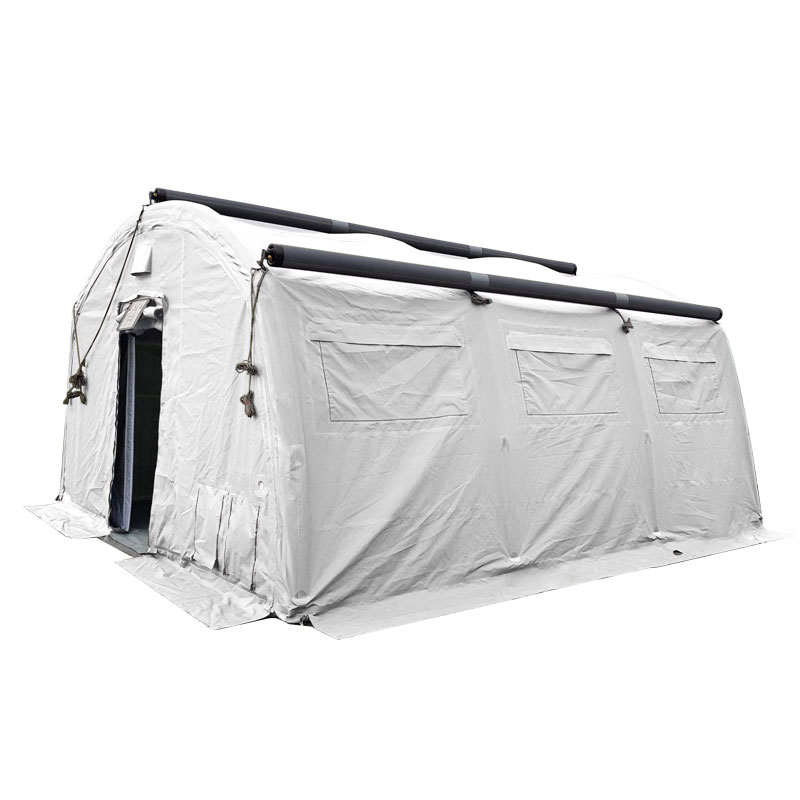 High Quality Inflatable Disaster Relief Emergency Tent Strong Wind Aluminum Frame Rescue Medical Tent for Disaster Victims