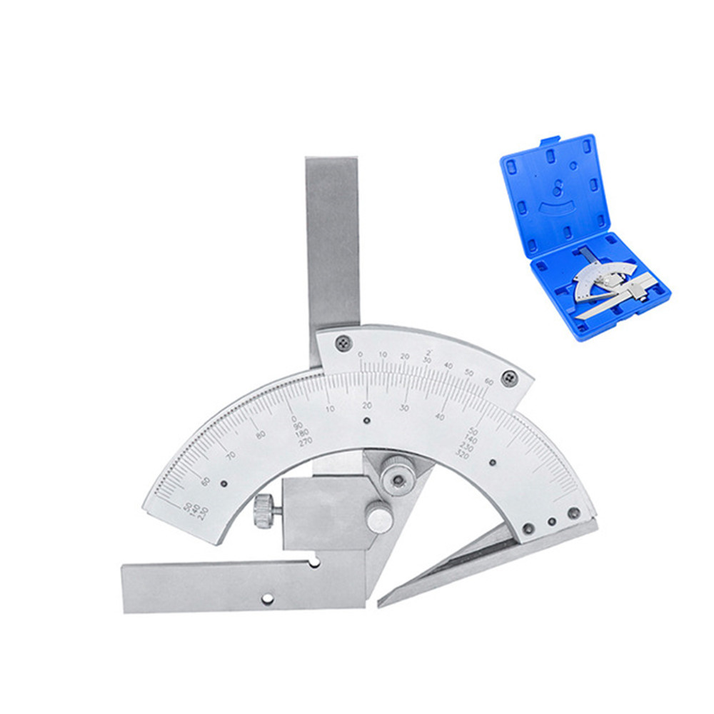 Angle Ruler 0-320 Degrees Universal Protractor Precision Goniometer Angle Finder Measurement Tools