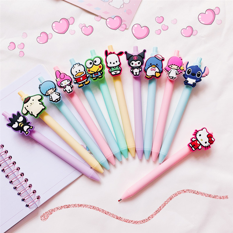 STITCH Cartoon Candy Color Hand Account Signature cute cool rice press neutral student homework stationery pen