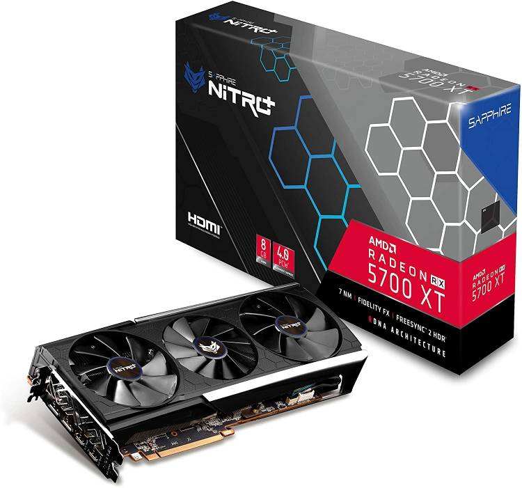 Игровая видеокарта Power Color Red Devil AMD Radeon RX 5700 XT 8GB AXRX 5700XT 8GBD6-3DHE/OC