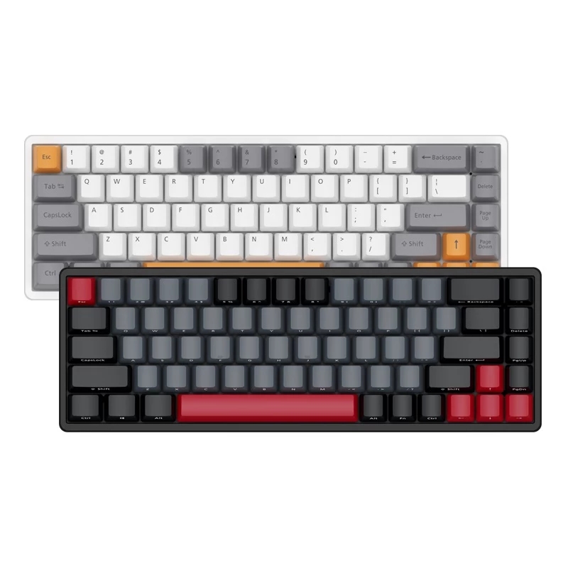 Royal Kludge RK837 teclado de computadora para imprimir teclado de computadora teclas de colores teclado de computadora