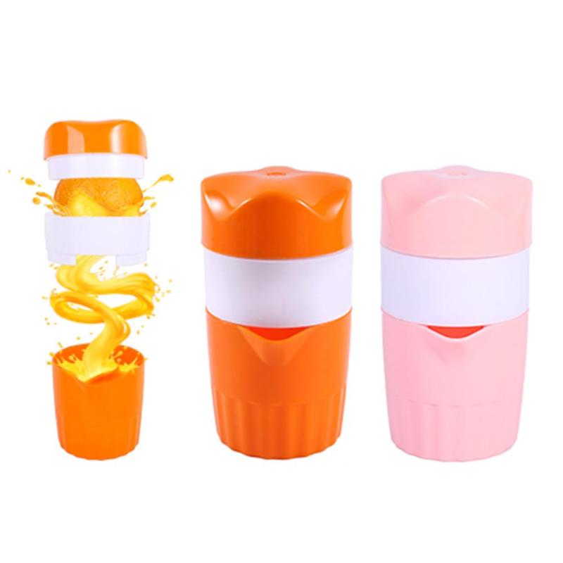 Manual Fruit Juicer for Orange Lemon Citrus Squeezer 300ML Orange Juicer Cup Potable Juicer Machine