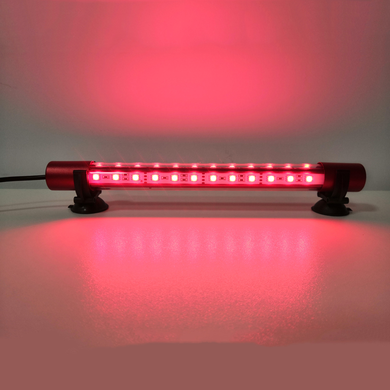 T6 timing double row wide-angle V-type aluminum alloy 16 static colors, 2 dynamic color modes, led diving lamp