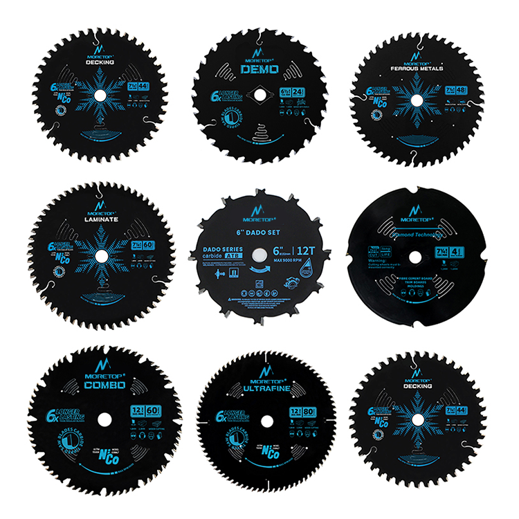 Moretop Tools Premium Quality TCT Demo Framing Saw Blade For Wood Cutting Blade Ultimate Framing Circular Saw Blade