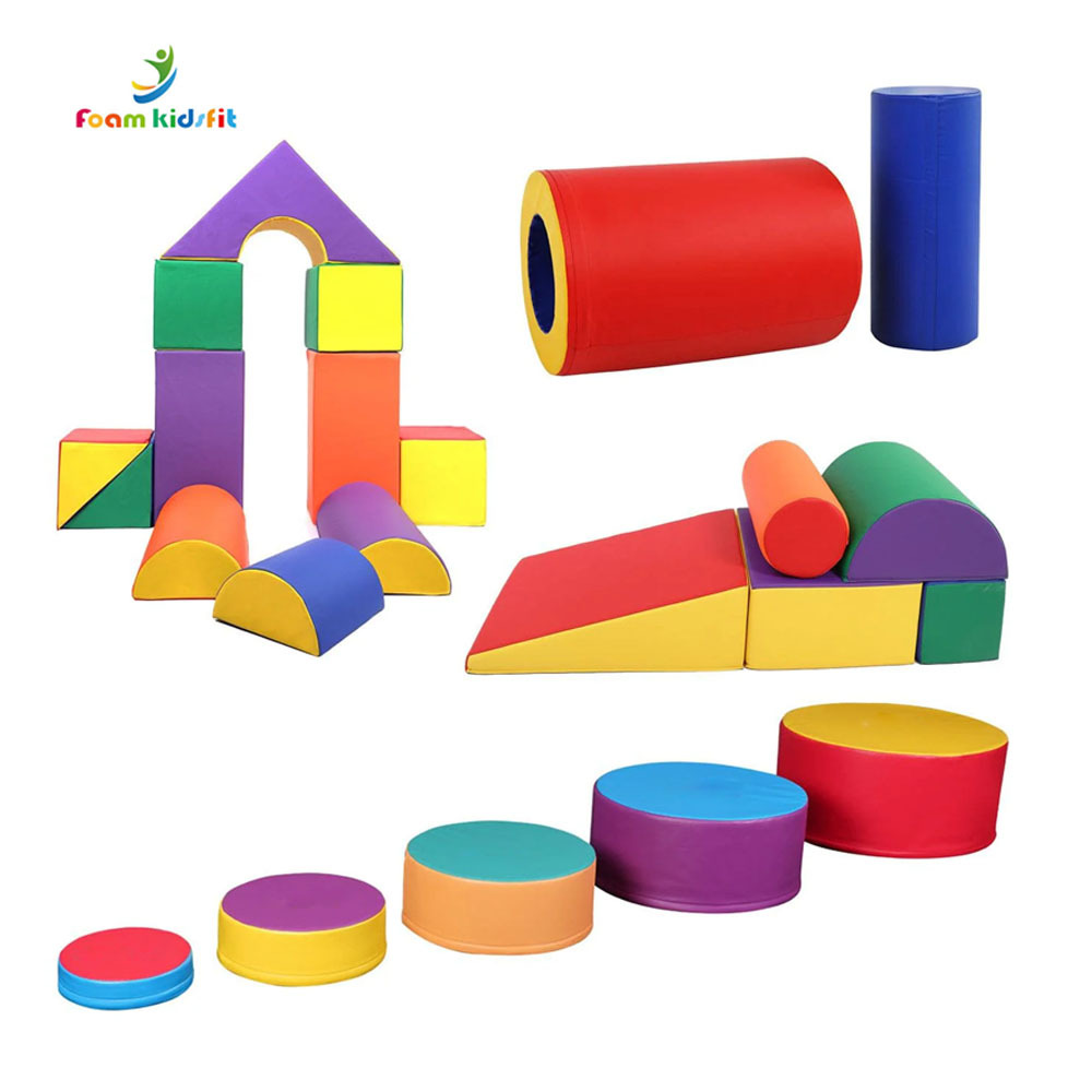ZONWINXIN Factory Supply Customized Sensory Training Equipment Sensory Adventure Soft Play Package - 23 Pieces