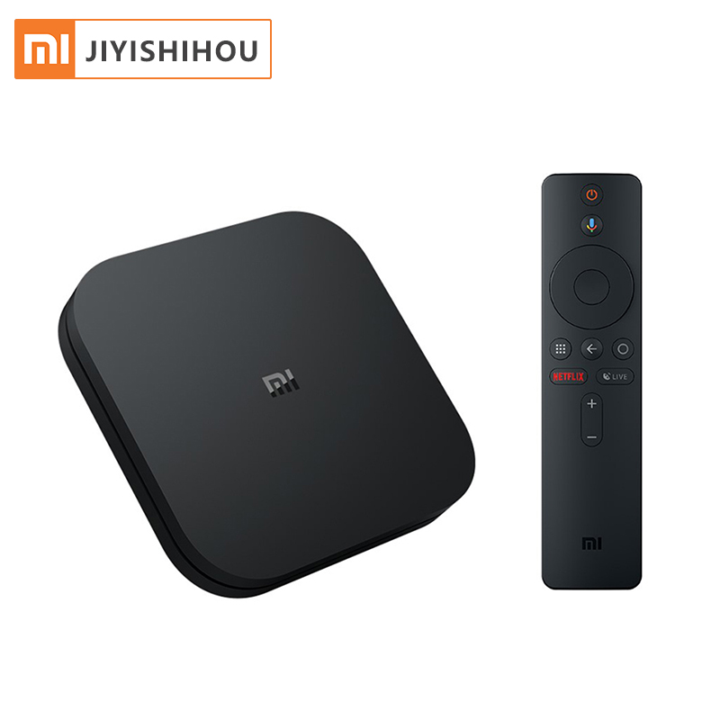 Глобальная версия Xiaomi Mi Box S 4K HDR Android TV с Google Assistant удаленный потоковый медиаплеер Mi TV Box S 4K